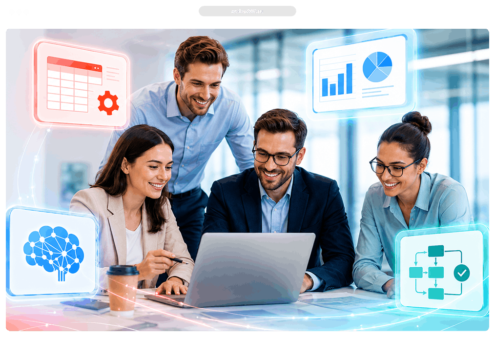 Интерфейс образовательной платформы Актион