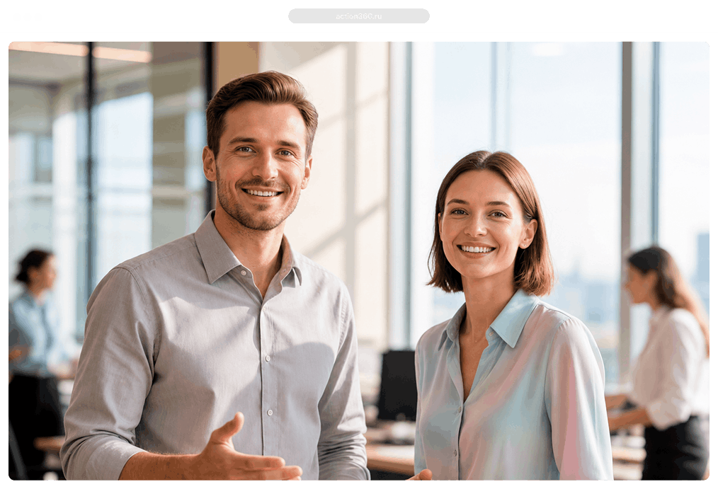 Интерфейс образовательной платформы Актион